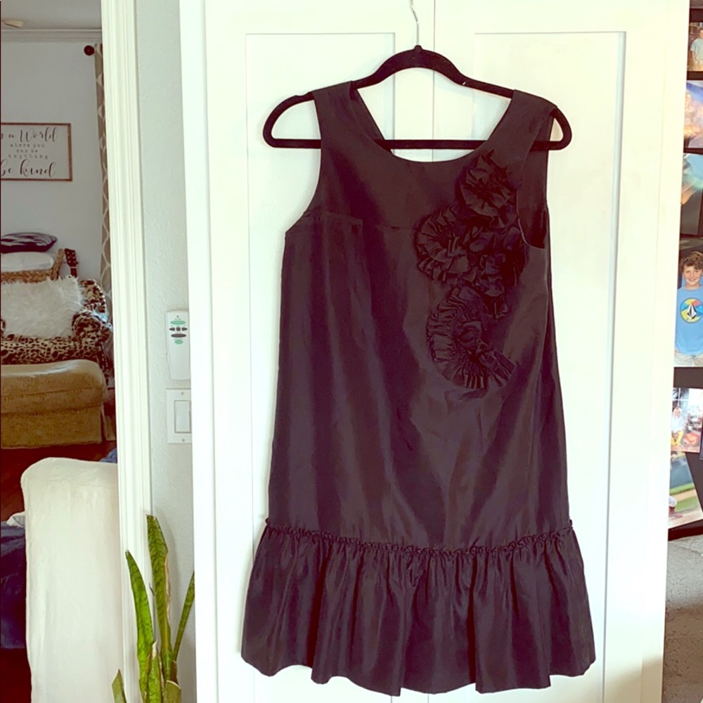 Black Robert Rodriguez lined Silk Dress